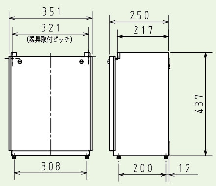 パロマ 【SDPH-1E 450L】 据置台 450L Paloma